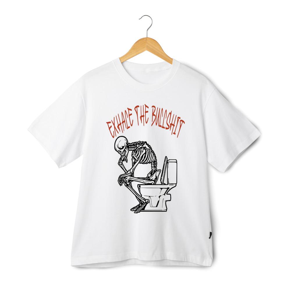 

Literally Freezing Raccoon Graphic Unisex Tee S