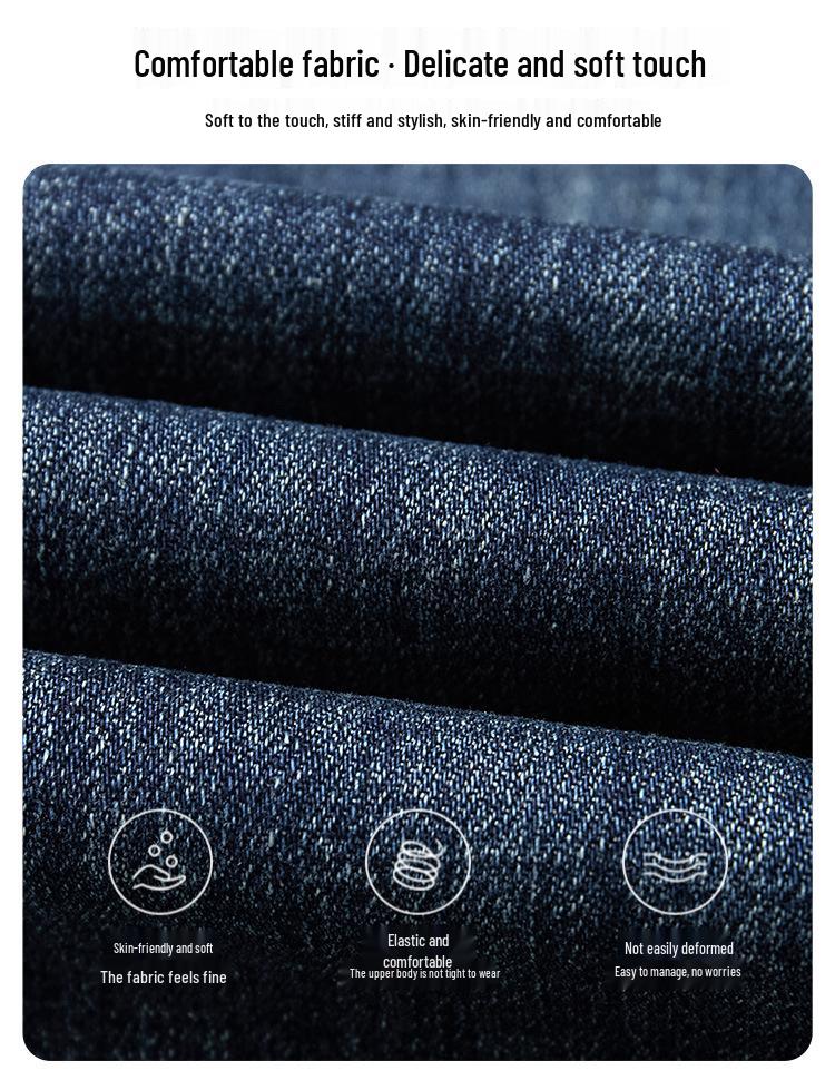 Stylish Women's High-Waist Micro-Flare Jeans, 2026 Spring/Autumn, Slimming & Versatile Body-Hugging Pants