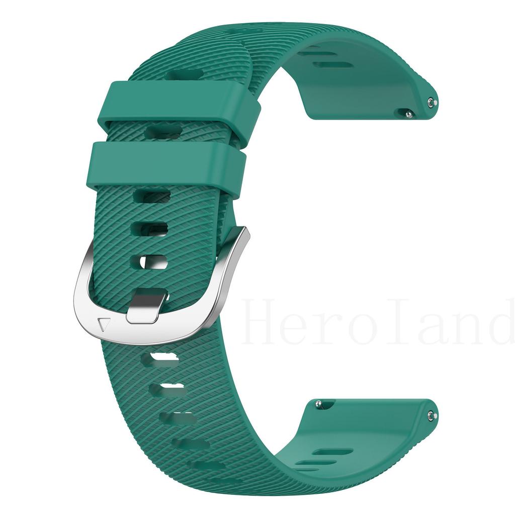 Silicone 18mm 22mm Watchband For Garmin Forerunner 255S Vivoactive 4S 3S Strap Wristband For Garmin Forerunner 255 Venu 2 Band