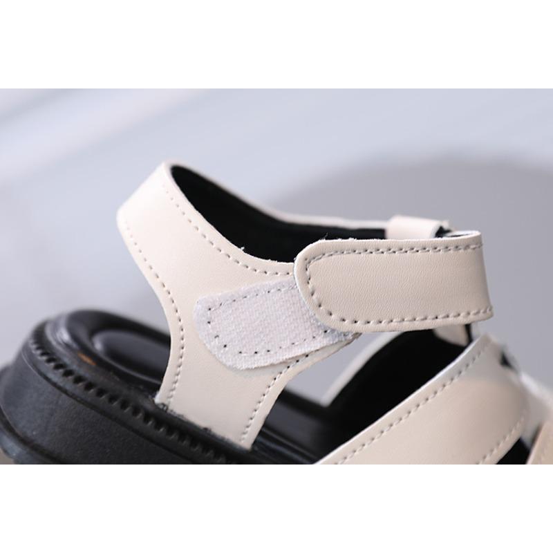Children's Roman Sandals / Boys' Beach Shoes / Girls' Hollow-out Casual Sandals / Baby Soft-Sole Walking Shoes
