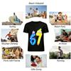 Fun Number 67 Creative Print Casual T-Shirt Pure Cotton T-shirt