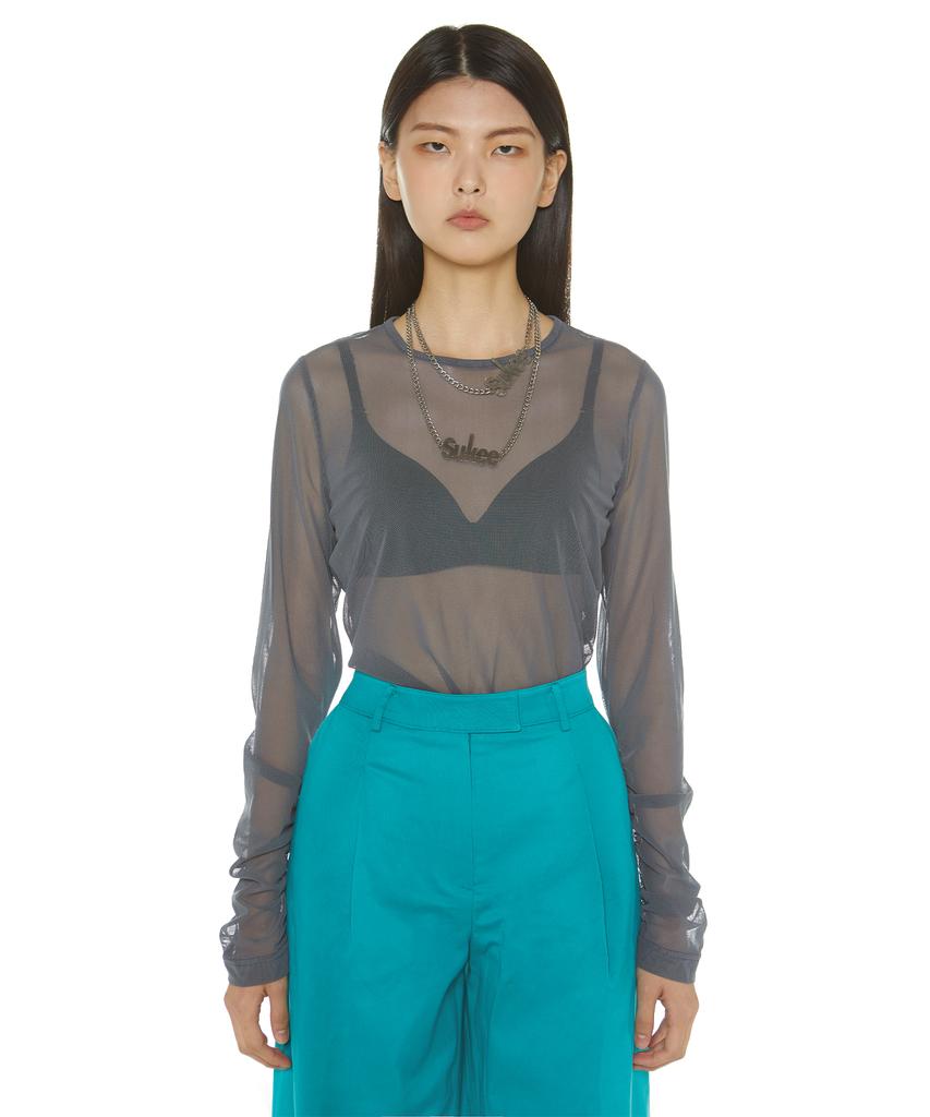 Suki Wide Long Leg Pants (Blue Soda)