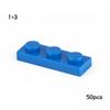 50pcs Plate 1x3 3623 Compatible with Famous Brand Building Block Classic Building Blcok Toys MOC DIY