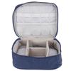 Multifunction Storage Bag Electronic Accessories Cable Cord USB Drive Organizer Storage HolderNavy