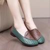 Casual Hollowed-out Women's Shoes Soft-soled Single Shoes, Toe Caps Flat Bottoms New Breathable Crocs