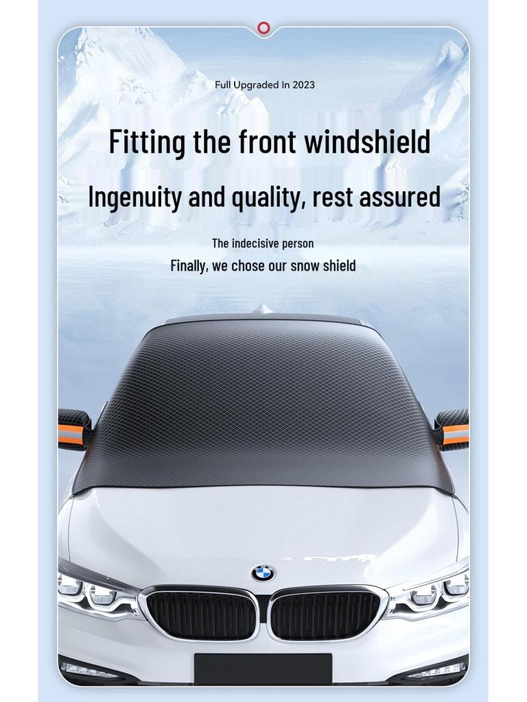 Thickened Winter Snowproof Car Windshield Shield