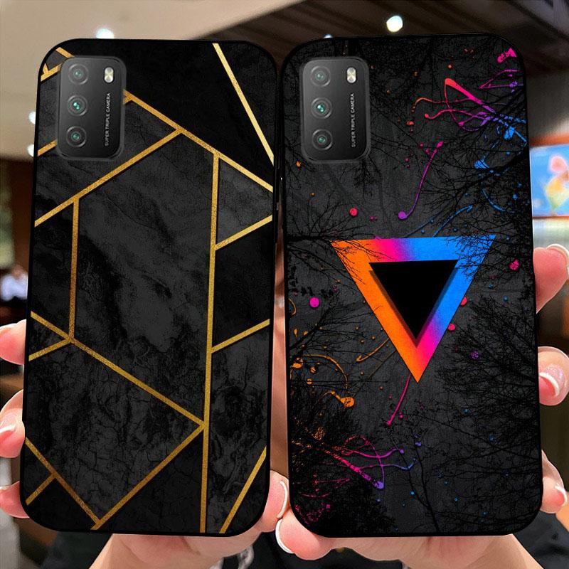 For Xiaomi Poco M3 4G Case M2010J19CG Shockproof Soft Silicone TPU Phone Cover For Poco M3 Pro 5G M2103K19PG Coque Funda Cartoon