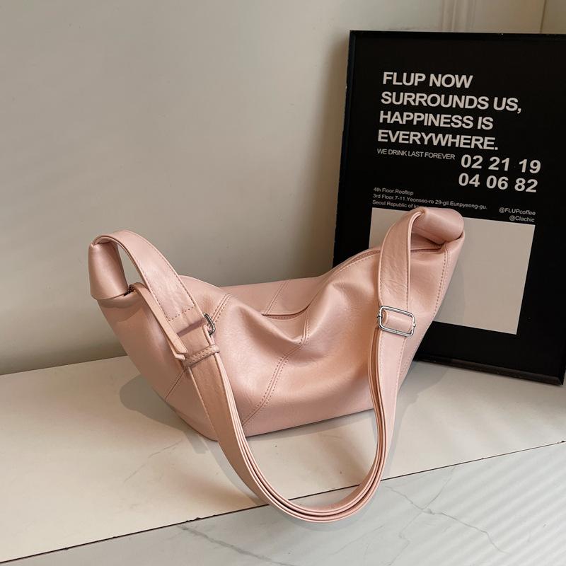 Casual Dumpling Bag 2025 New Retro Fashion Casual Shoulder Bag Premium Texture Women's Bag