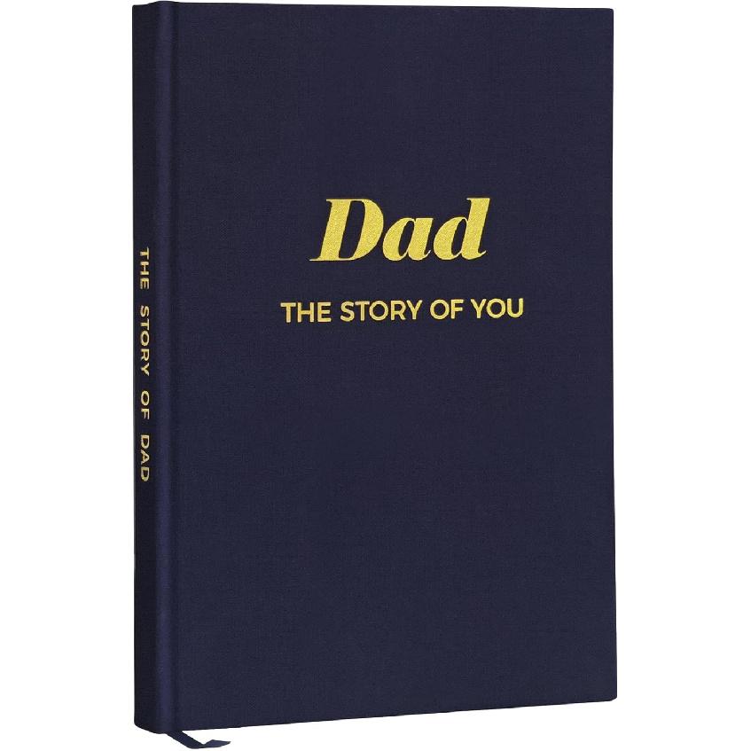 Папа, я хочу знать историю твоей жизни Кожаный дневник (Твердая обложка) - Подарки на День Рождения для Папы - Дневник Наследия с Подсказками для Записи Истории Его Жизни - Идеальные Подарки Dad‘s Life Journal