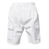 Men's American Style Multi-Pocket Cargo Shorts, Casual Loose Linen Drawstring Shorts