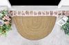 Avgari Jute Rug Round Handmade Natural Rug for Any Space Look Rustik Decor For Any Space Area