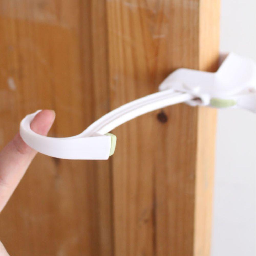 Easy To Install Child Proof Door Stop Anti-Pinch Door Lock Baby Safety Door Lock  Door Knobs