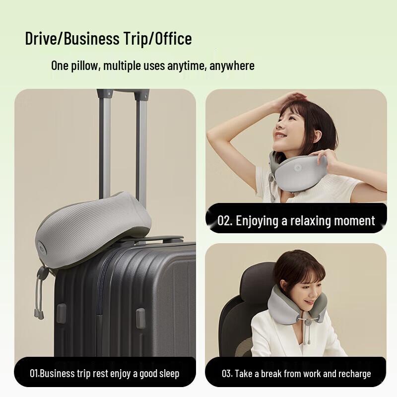 LERAVAN Neck Massager U-Pillow