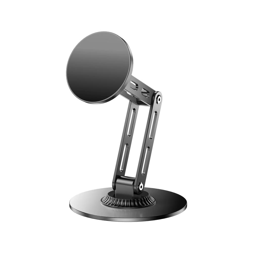 1080 Rotate Aluminium Alloy Foldable Magnetic Desktop Phone Stand Desk Lazy Holder For Magsafe 17 16 15 14 13 12 Pro Max