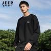 JEEP SPIRIT Men's Embroidered Crewneck Sweatshirt