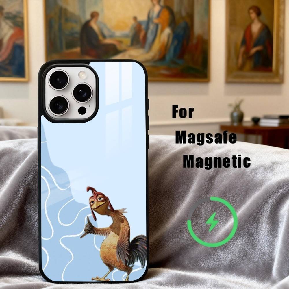 Lustige C-Chicken-N J-Joe S-Surf Handyhülle Für iPhone17,16,15,14,13,12,11 Plus,Pro Max Magnetisch Für Magsafe Kabelloses Laden
