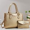 Urban Minimalist Pu Large Crossbody Bag With Sewn Details For Daily Outfits