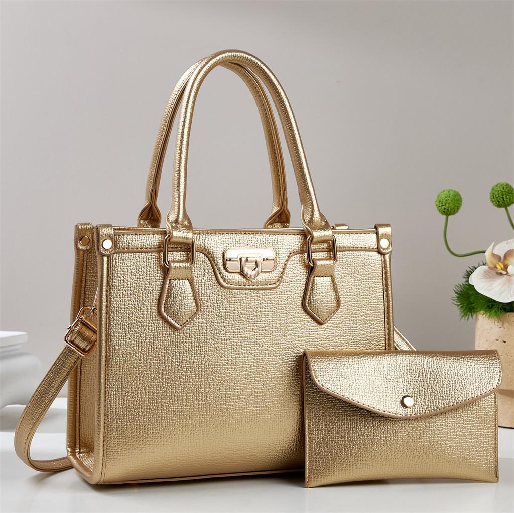 Urban Minimalist Pu Large Crossbody Bag With Sewn Details For Daily Outfits