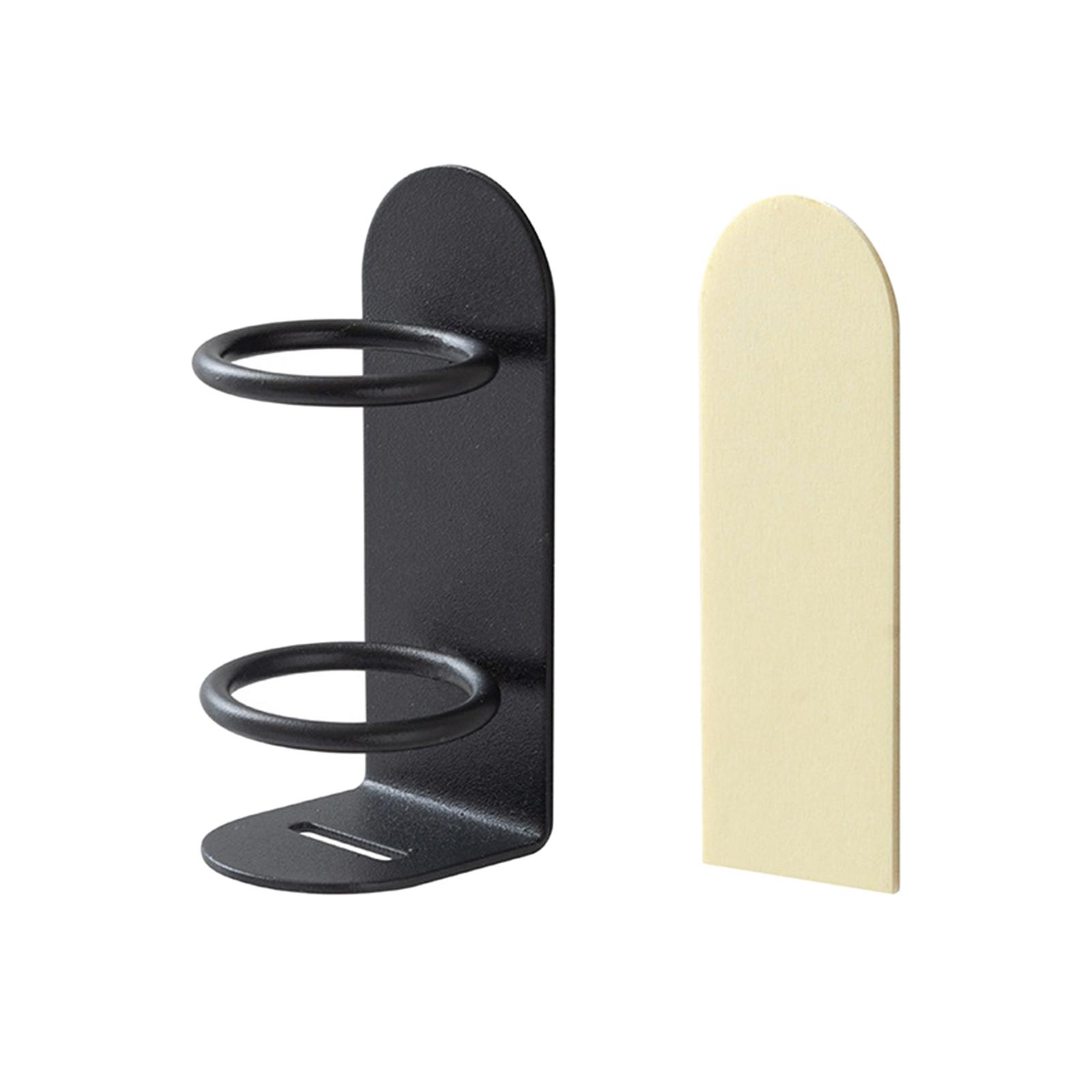 Electric Toothbrush Holder Wall Mounted Hanger Storage Shelf Accessories чёрный