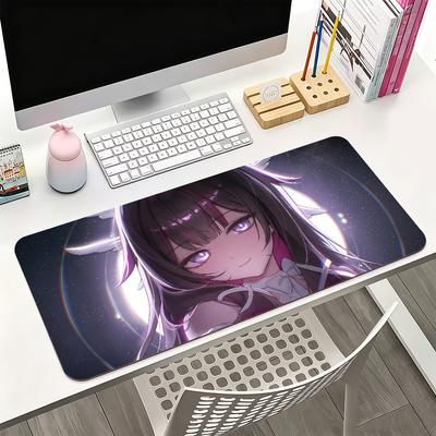Game Genshin Impact Columbina Mouse Pad For Office Gaming And Keyboards Non-Slip Large Waterproof