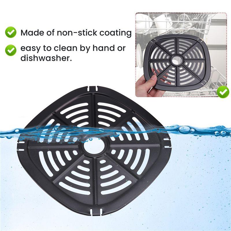 M-Modern-Air Fryer Partition Plate Frying Plate Steaming Plate Grill Rack Baking Tray Replacement Tray
