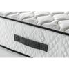 Ensemble matelas sommier 140 x 200 cm Hauteur 24 cm - ressorts ensachés - 7 zones - réversible - fabriqué en Belgique - DEKO DREAM