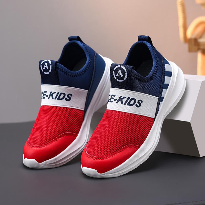 

Kids Breathable Mesh Slip-On Casual Shoes with Non-Slip Soft Sole - Trendy Running Style for Boys and Girls 2025 31