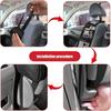 1pcs Car Seat Back Hanging Bag Oxford Cloth Waterproof Thermal Pressure Resistant Handle Side Storage Bag Vehicle Compression