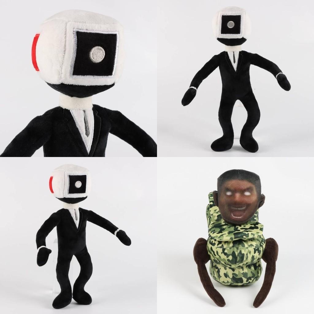 Skibidi Toilet Plush Toy With Crystal Ultra Soft Fabric Fun And Unique Design!