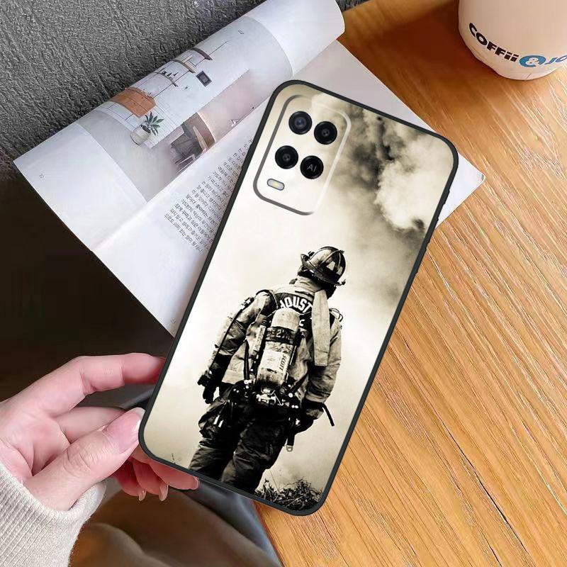 

Firefighter Fireman Heroes Case For Oppo A80 A60 A40 A6 A5 Pro A15 A16 A17 A57 A94 A74 A54 A76 A96 A18 A38 A58 A78 A98 OPPO A98 5G