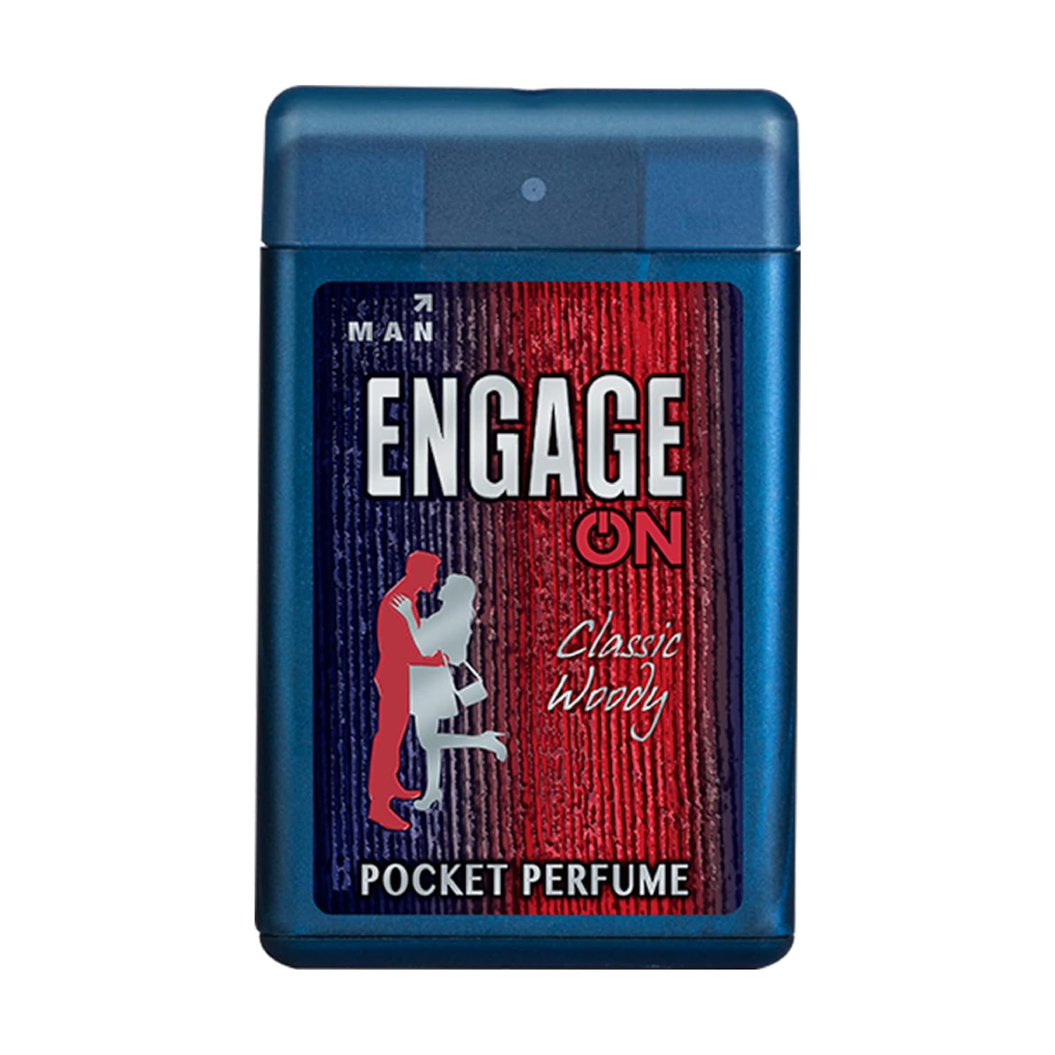 

Engage ON Classic Woody Pocket Perfume For Men Long Lasting Citrus Spicy Fragrance 17ml Skin Friendly
