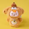 Cute Puppy Kitten Bear Rabbit Doll Pendant Plush Toy Doll Bag Keychain Decoration Gift