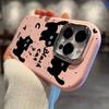 Case Cover for Infinix Hot 40 Pro 30i 40i Note 30 Zero 30 4G Tecno Spark 20 20C GO 2024 2023 Smart 8 7 Cute Black Cat Soft Case