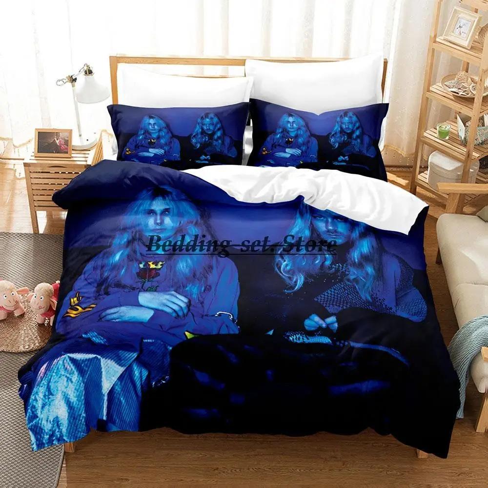 

Комплект постельного белья 100 Gecs Односпальный Полуторный Двуспальный Кинг-сайз Комплект для кровати Взрослый Детский Спальня Комплекты пододеяльников 3D-принт Аниме Комплект простыней 70x133cm 2pcs