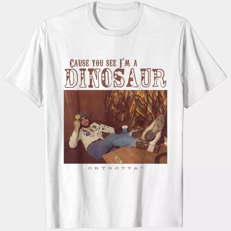 Dinosaur Hank Williams Jr Bocephus Western Southern Retro Shirt XL
