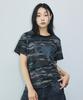 SCALLYWAG I Love Crop T-Shirt [Camo]