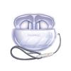 ESCASE Sanag Z60S Wireless Bluetooth Ear Clip Earphone Case Protective Cover Transparent Silicone Soft Shell Dustproof Shockproof with Lanyard