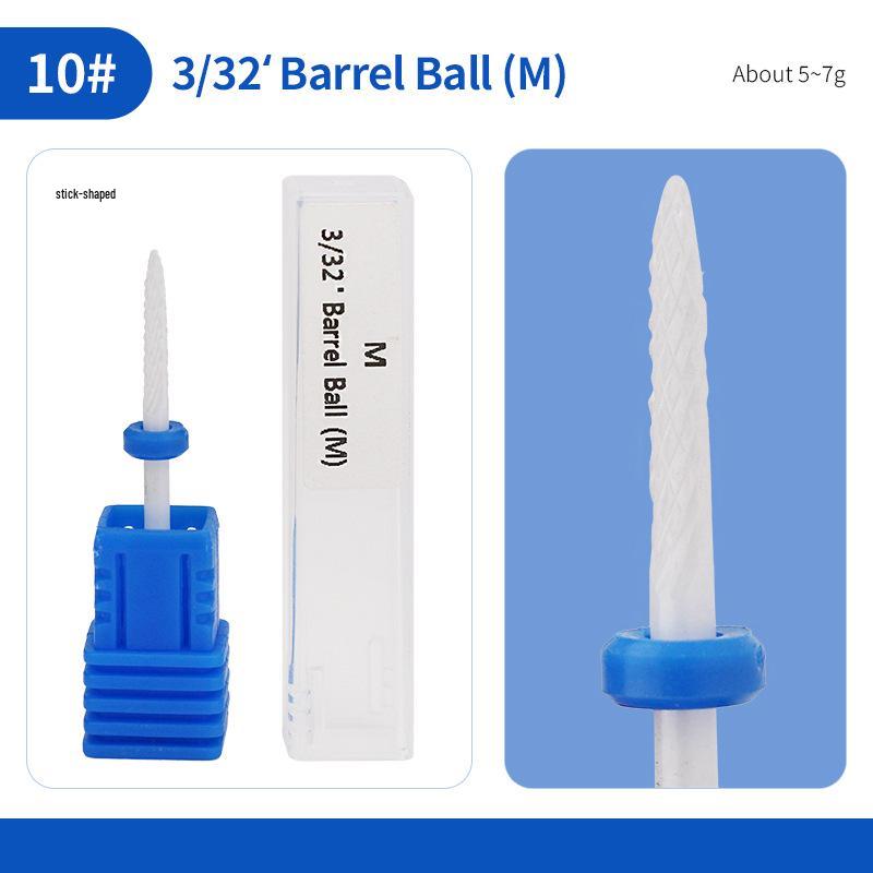 Ceramic Nail Drill Bit for Nail Art & Gel Polish Removal