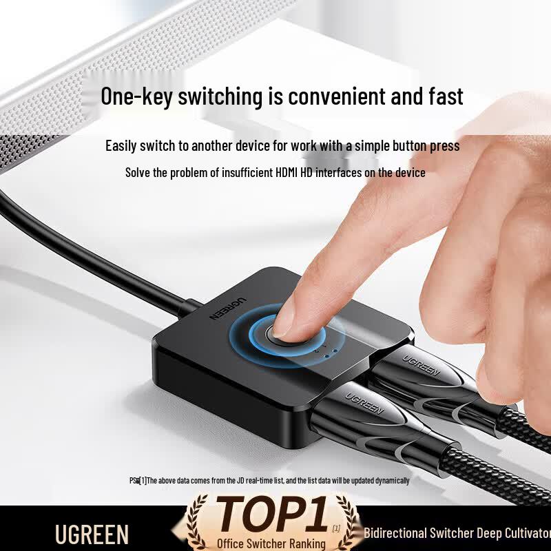 UGREEN HDMI 2.0 Bidirectional Switcher 4K@60Hz