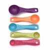 5pcs/Set Colorful Coffee Measuring Spoons Plastic (1/2.5/5/7.5/15ml) Spoon Super Useful Sugar Coffee Cake Baking SpoonAA