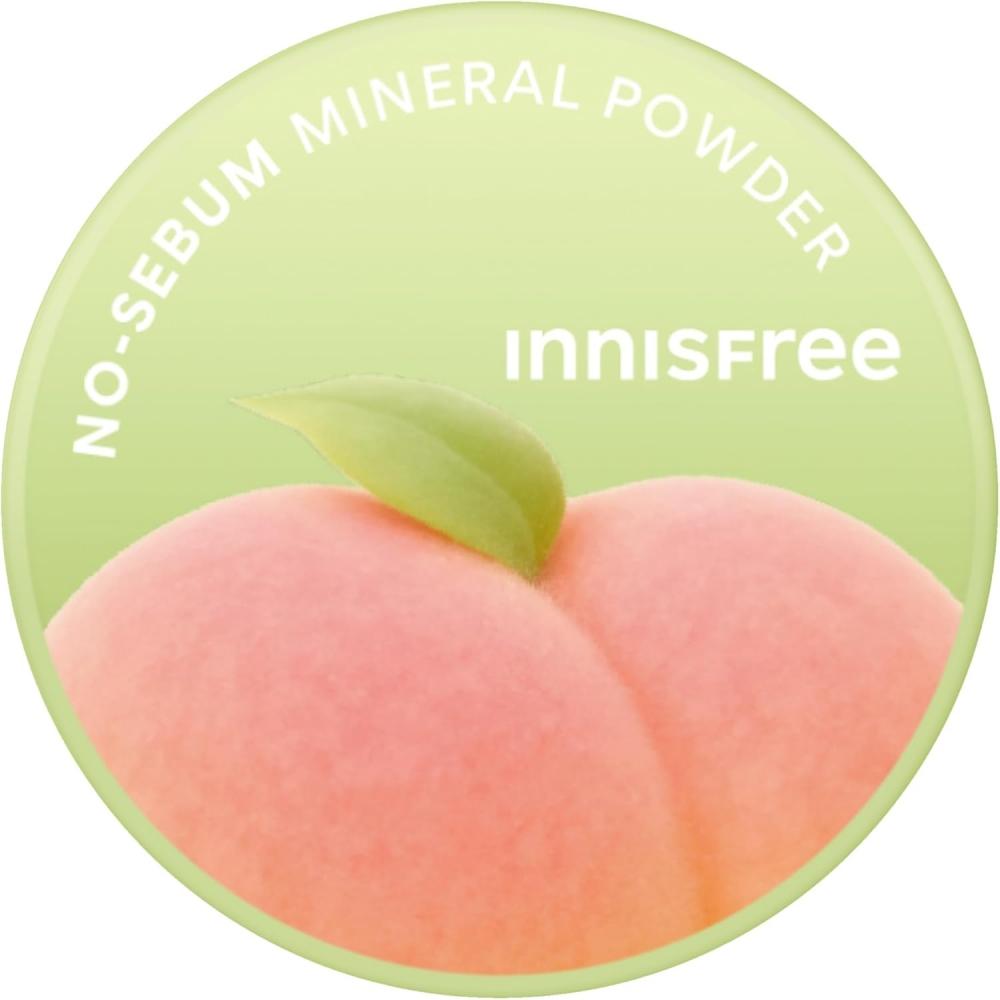 Innisfree Innisfree No Sebum Mineral Twinkle Powder Peach Blossom 5g Genuine Peach Blossom 5g