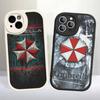Etui Na Telefon Z Gier R-Resident Evil Dla IPhone 16 15 14 13 12 11 Pro Max Plus Odporne Na Wstrząsy Skórzane Pokrowce