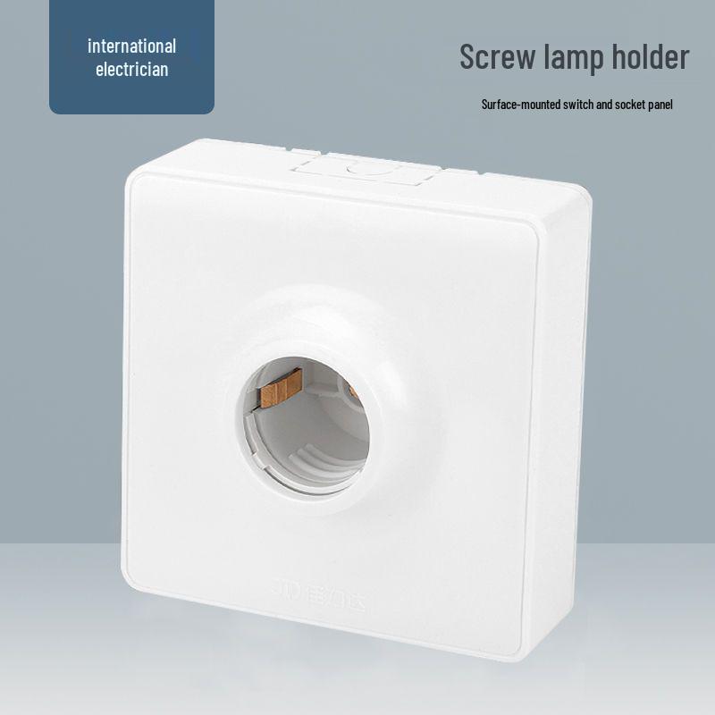 Ultra-Thin One-Way Multi-Control Electrical Surface Switch & Socket Panel with Box