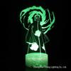 Naruto & Uchiha 3D LED Night Light – Seven-Color Touch Desk Lamp Gift