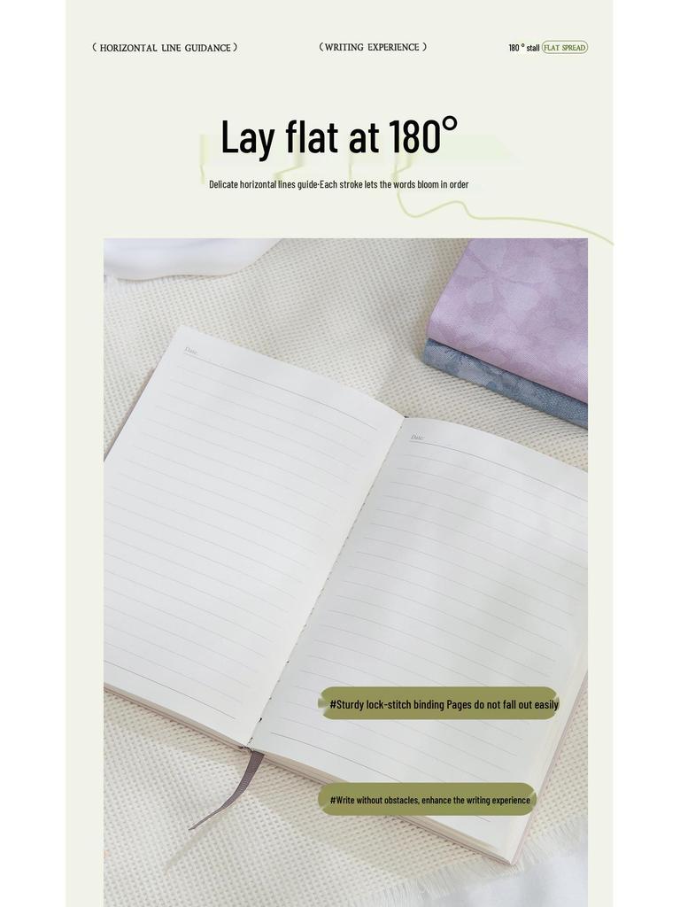 Patterned PU Leather A5 Notebook: High-Value Office Journal