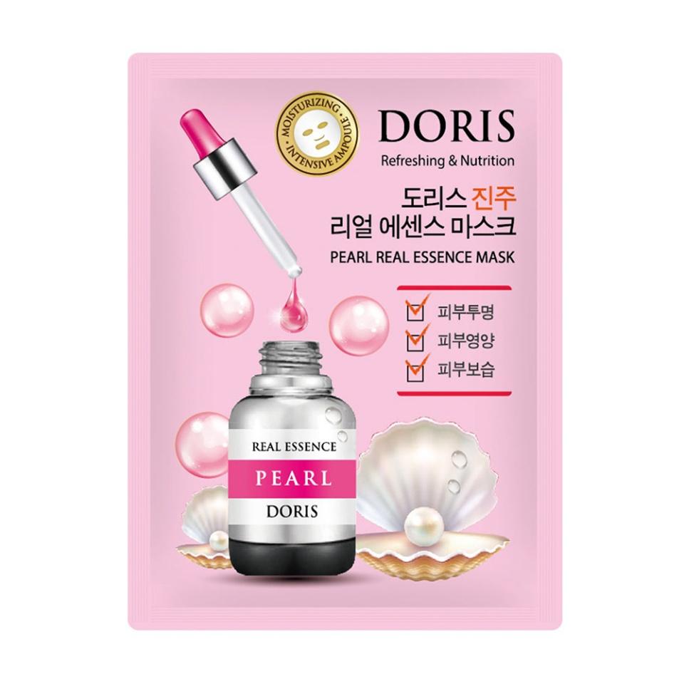 

DORIS PEARL REAL ESSENCE MASK Тканевая маска для лица с жемчугом