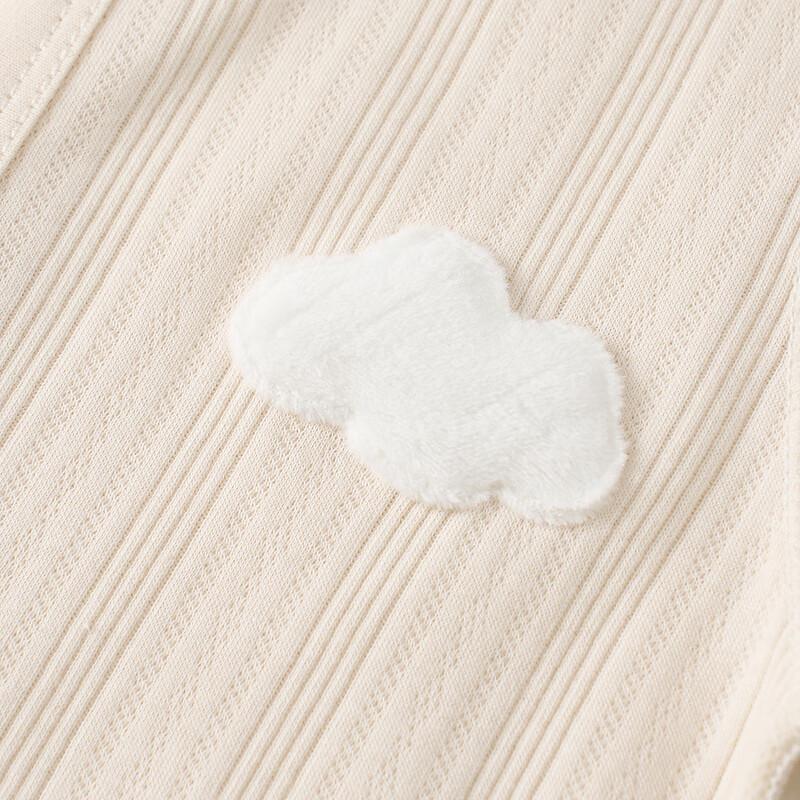 TONGTAI Baby Pure Cotton Jacquard Romper