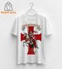 St George’s Day English & Proud Knight T-Shirt England Cross Flag Unisex