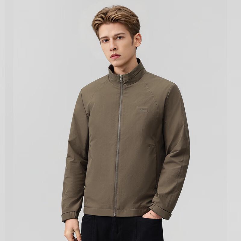 Fengmao Men's Casual Stand-Collar Jacket