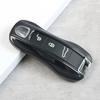 Car Key Case Agate Grey for Porsche Panamera Cayenne Cayman Boxster 718 911 Macan Remote Control Fob Protective Shell Cover
